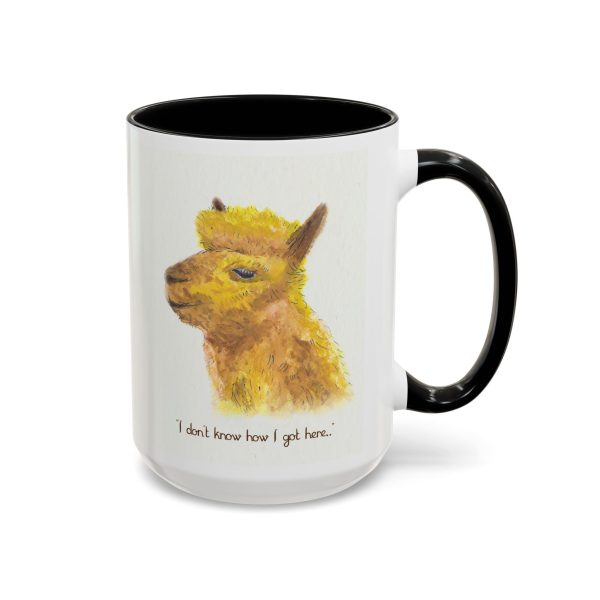 Quantum Llama | 11oz or 15oz Mug | Animal Watercolor & Quote - Image 4