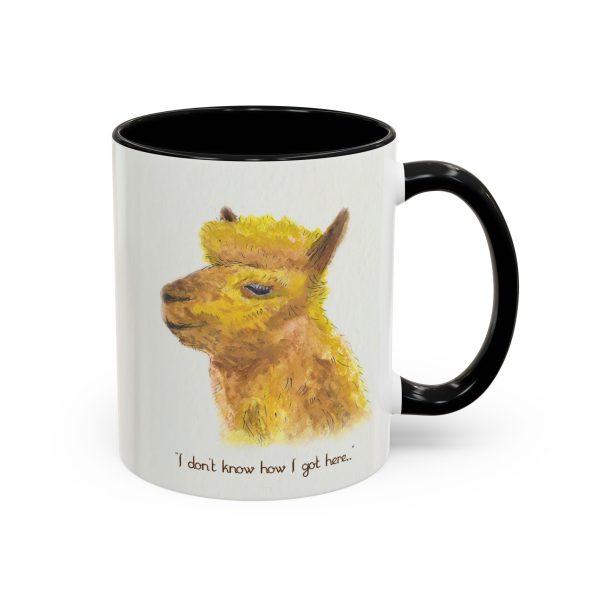 Quantum Llama | 11oz or 15oz Mug | Animal Watercolor & Quote - Image 2