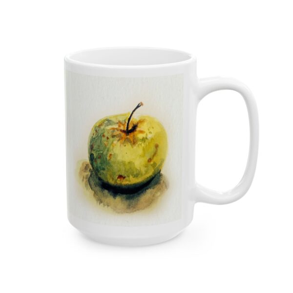 "Don’t sit under the apple tree with anyone else but me" | 11oz or 15oz Mug | Apple Watercolor & Quote - Image 5